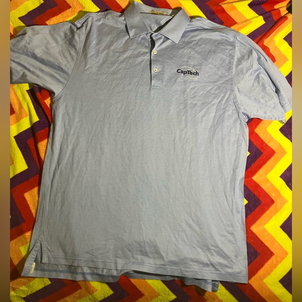 Peter Millar Classic Striped Polo Shirt